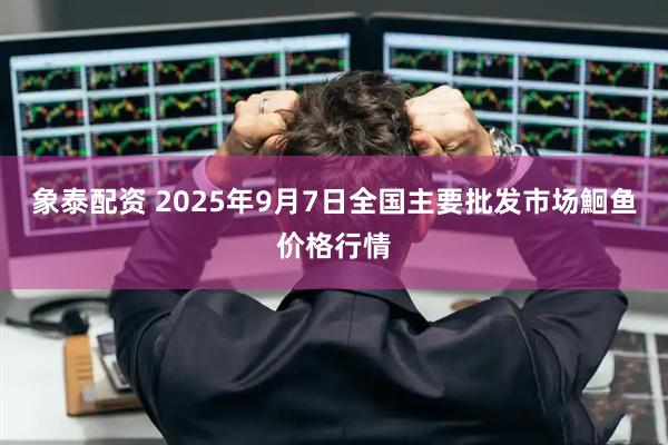 象泰配资 2025年9月7日全国主要批发市场鮰鱼价格行情